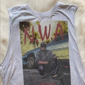 NWA Band Muscle Tee
